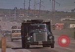 Image of dump trucks Rapid City South Dakota USA, 1972, second 55 stock footage video 65675052542