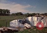 Standbild zerstörten Anhänger Home Rapid City South Dakota USA, 1972, aus Sekunde 43 historischem Filmmaterial Videoclip 65675052543