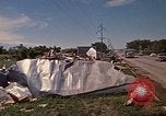 Standbild zerstörten Anhänger Home Rapid City South Dakota USA, 1972, aus Sekunde 46 historischem Filmmaterial Videoclip 65675052543