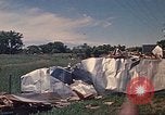 Standbild zerstörten Anhänger Home Rapid City South Dakota USA, 1972, aus Sekunde 57 historischem Filmmaterial Videoclip 65675052543