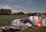 Standbild zerstörten Anhänger Home Rapid City South Dakota USA, 1972, aus Sekunde 61 historischem Filmmaterial Videoclip 65675052543