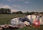 Standbild zerstörten Anhänger Home Rapid City South Dakota USA, 1972, aus Sekunde 62 historischem Filmmaterial Videoclip 65675052543