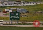Image of mobile homes Rapid City South Dakota USA, 1972, second 10 stock footage video 65675052544