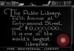 Standbild James Farley Post Gebäude New York City USA, 1918, aus Sekunde 59 historischem Filmmaterial Videoclip 65675052546