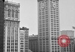Image of Woolworth Building New York City USA, 1918, second 25 stock footage video 65675052547