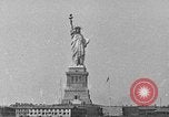 Image of Statue of Liberty New York City USA, 1918, second 6 stock footage video 65675052548