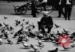 Image of tame pigeons Philadelphia Pennsylvania USA, 1918, second 19 stock footage video 65675052552