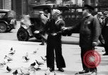 Image of tame pigeons Philadelphia Pennsylvania USA, 1918, second 25 stock footage video 65675052552
