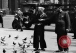 Image of tame pigeons Philadelphia Pennsylvania USA, 1918, second 26 stock footage video 65675052552