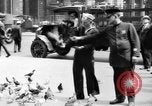 Image of tame pigeons Philadelphia Pennsylvania USA, 1918, second 29 stock footage video 65675052552