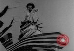 Image of Statue of Liberty New York City USA, 1918, second 32 stock footage video 65675052573