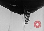 Image of C-class airship over Manhattan New York City USA, 1918, second 35 stock footage video 65675052578