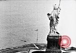 Immagine di Stati Uniti Navy Classe C dirigibili sulla Statua della Libertà New York United States USA, 1918, secondo 23 filmato di repertorio 65675052579
