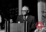 Image of patriotic summary of America including JFK funeral, presidents, and mo United States USA, 1968, second 30 stock footage video 65675052584