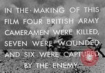 Standbild britischen General Auchinleck El Alamein Ägypten, 1942, aus Sekunde 31 historischem Filmmaterial Videoclip 65675052591