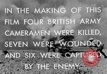 Standbild britischen General Auchinleck El Alamein Ägypten, 1942, aus Sekunde 32 historischem Filmmaterial Videoclip 65675052591