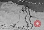 Standbild Karte von Afrika El Alamein Ägypten, 1942, aus Sekunde 6 historischem Filmmaterial Videoclip 65675052596
