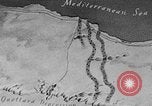 Standbild Karte von Afrika El Alamein Ägypten, 1942, aus Sekunde 8 historischem Filmmaterial Videoclip 65675052596