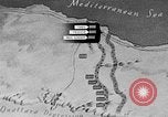 Standbild Karte von Afrika El Alamein Ägypten, 1942, aus Sekunde 19 historischem Filmmaterial Videoclip 65675052596