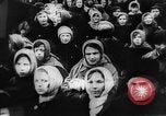 Image of massed crowd parading Moscow Russia Soviet Union, 1924, second 4 stock footage video 65675052607