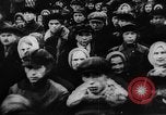 Image of massed crowd parading Moscow Russia Soviet Union, 1924, second 11 stock footage video 65675052607