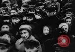 Image of massed crowd parading Moscow Russia Soviet Union, 1924, second 16 stock footage video 65675052607