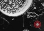 Image of massed crowd parading Moscow Russia Soviet Union, 1924, second 22 stock footage video 65675052607
