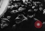 Image of massed crowd parading Moscow Russia Soviet Union, 1924, second 24 stock footage video 65675052607