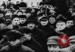 Image of massed crowd parading Moscow Russia Soviet Union, 1924, second 25 stock footage video 65675052607