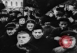 Image of massed crowd parading Moscow Russia Soviet Union, 1924, second 26 stock footage video 65675052607