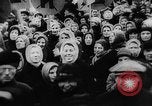 Image of massed crowd parading Moscow Russia Soviet Union, 1924, second 30 stock footage video 65675052607