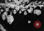 Image of massed crowd parading Moscow Russia Soviet Union, 1924, second 36 stock footage video 65675052607