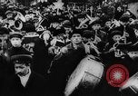 Image of massed crowd parading Moscow Russia Soviet Union, 1924, second 40 stock footage video 65675052607
