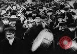 Image of massed crowd parading Moscow Russia Soviet Union, 1924, second 41 stock footage video 65675052607
