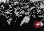 Image of massed crowd parading Moscow Russia Soviet Union, 1924, second 51 stock footage video 65675052607
