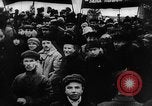 Image of massed crowd parading Moscow Russia Soviet Union, 1924, second 59 stock footage video 65675052607