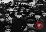 Image of massed crowd parading Moscow Russia Soviet Union, 1924, second 60 stock footage video 65675052607