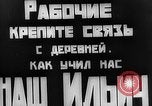 Image of Local  Leader meets with Russian villagers Russia, 1921, second 25 stock footage video 65675052608