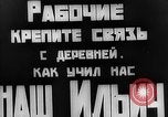 Image of Local  Leader meets with Russian villagers Russia, 1921, second 26 stock footage video 65675052608