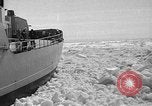 Immagine di USS Burton Island McClure stretto in Canada, 1954, secondo 27 filmato di repertorio 65675052609