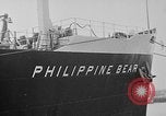 Image of Philippine Bear Ship Los Angeles California USA, 1954, second 5 stock footage video 65675052611