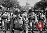 Image of American Legionnaires parade Washington DC USA, 1954, second 26 stock footage video 65675052612