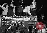 Image of American Legionnaires parade Washington DC USA, 1954, second 52 stock footage video 65675052612