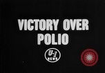 Image of Virologist Jonas Edward Salk United States USA, 1955, second 28 stock footage video 65675052613