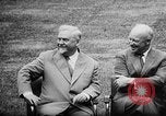 Standbild Präsident Eisenhower Genf Schweiz, 1955, aus Sekunde 14 historischem Filmmaterial Videoclip 65675052614