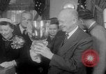 Standbild Präsident Eisenhower Washington DC White House USA, 1954, aus Sekunde 12 historischem Filmmaterial Videoclip 65675052626