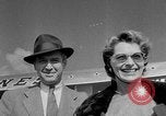 Standbild Film star Jimmy Stewart Miami Florida USA, 1954, aus Sekunde 16 historischem Filmmaterial Videoclip 65675052628