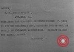Standbild Eugene Debs begnadigt Atlanta Georgia USA, 1921, aus Sekunde 41 historischem Filmmaterial Videoclip 65675052631