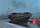 Image destroyer japonais Natsuzuki Honshu Japon Kure Base navale, 1946, de la seconde 18 séquences d'archives historiques vidéo 65675052635