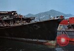 Image destroyer japonais Natsuzuki Honshu Japon Kure Base navale, 1946, de la seconde 49 séquences d'archives historiques vidéo 65675052635